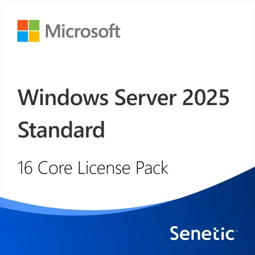 Microsoft Windows Server 2025 Standard – 16 Core License Pack
